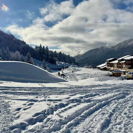 Le Cocoon, Balcon, Vue Station Διαμέρισμα La Bresse