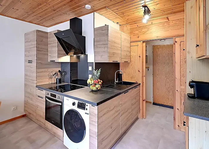 Le Cocoon, Balcon, Vue Station La Bresse