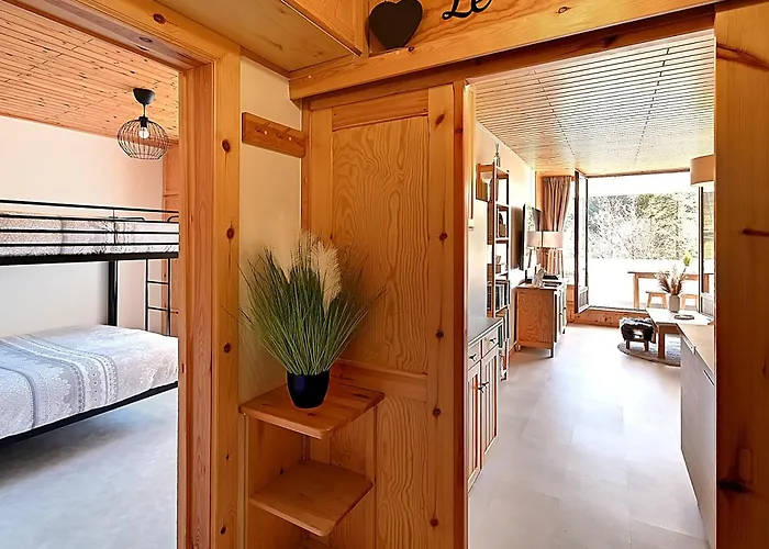 Le Cocoon, Balcon, Vue Station Apartmán