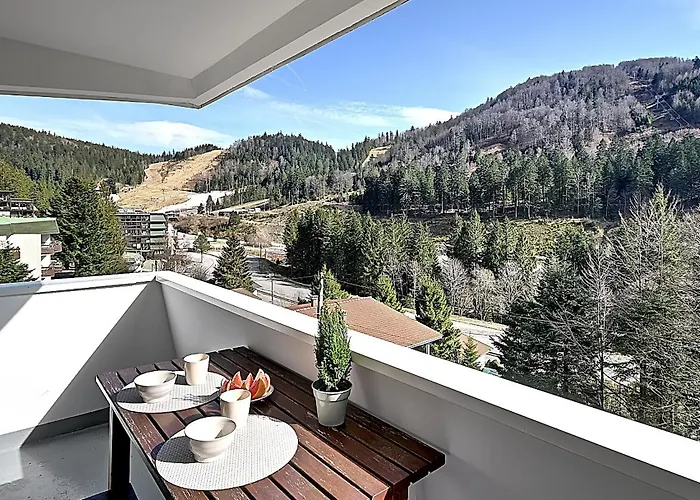 Apartmán Le Cocoon, Balcon, Vue Station