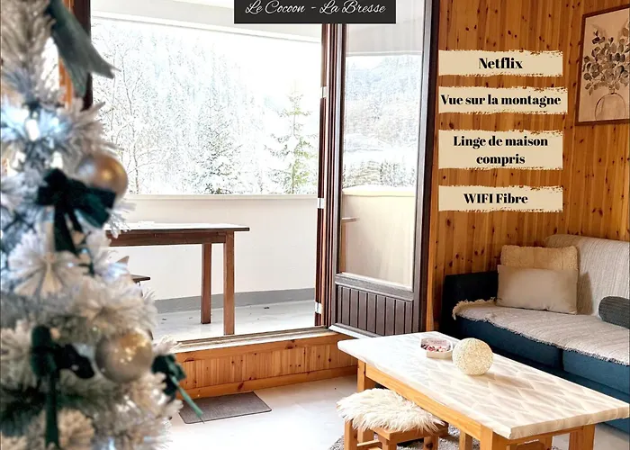 דירה Le Cocoon, Balcon, Vue Station לה ברסה