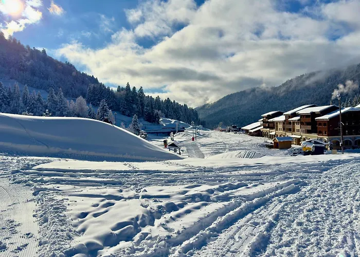 Le Cocoon, Balcon, Vue Station Apartmán